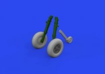 Eduard 632195 Spitfire Mk. Ia wheels KOTARE 1/32