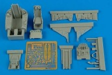 Aires 4568 F-100C Super Sabre - early cockpit set 1/48 Trumpeter