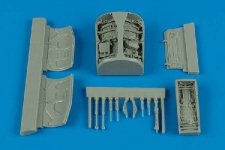 Aires 7254 F-16I Sufa wheel bay 1/72 Hasegawa