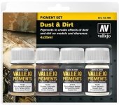 Vallejo 73190 Pigment Set Dust & Dirt 4x35ml