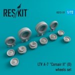 RESKIT RS72-0019 A-7D CORSAIR II WHEELS SET 1/72