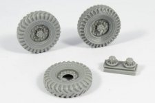 Panzer Art RE35-356 Chevrolet LRDG road wheels (Firestone 2) 1/35