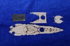 MK1 Design MD-70006 Ise Wooden Deck for Hasegawa (Early version) 1/700