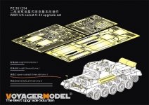 Voyager Model PE351234 WWII UK comet A-34 upgrade set For TAMIYA 35380 1/35