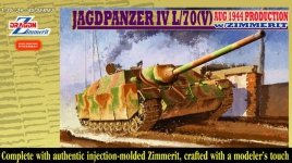 Dragon 6589 Jagdpanzer IV L/70 (V) (Aug. 1944 prod., w/zimmerit) (1:35)