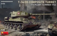 MiniArt 35306 T-34/85 COMPOSITE TURRET. 112 PLANT. SUMMER 1944 1/35