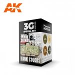 AK Interactive AK11686 WWI GERMAN TANK COLORS 4x17 ml