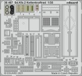 Eduard 36467 Sd.Kfz.2 Kettenkraftrad TAMIYA 1/35