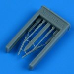 Quickboost QB49203 UH-1D Huey wipers (for KITTY HAWK) 1/48