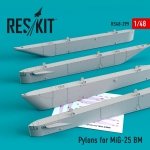 RESKIT RS48-0299 PYLONS FOR MIG-25 BM 1/48