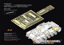Voyager Model PE351212 WWII Russian KV-1 Mod.1942 Basic B ver include Gun Barrel (For RFM 5041) 1/35