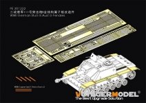 Voyager Model PE351222 WWII German StuG III Ausf.G Fenders (For RFM 5073) 1/35