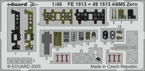 Eduard FE1513 A6M5 Zero FINE MOLDS 1/48