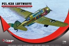 Mirage Hobby 481311 PZL.43A Luftwaffe FWM Mielec 1940 version (1:48)