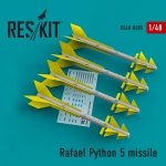 RESKIT RS48-0085 Rafael Python 5 missile (4 pcs) 1/48