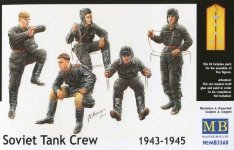 Master Box 3568 Soviet Tank Crew 1943-1945 (1:35)