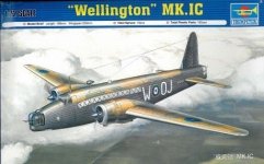 Trumpeter 01626 WELLINGTON MK.IC (1:72)