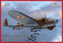 IBG 72515 PZL 37B II ŁOŚ 1/72