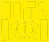 Eduard EX674 B-26B-50 Invader ICM 1/48