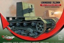 Mirage Hobby 726027 Leningrad 76.2 mm SELF-PROPELLED GUN (1:72)