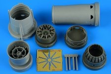 Aires 2271 MiG-21MF Fighter Bomber exhaust nozzle - closed 1/32 Trumpeter