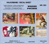 Weikert Decals DEC362 Afisze propagandowe - Plakaty i obwieszczenia w okupowanej Polsce (1943-45) - vol.2 1/35