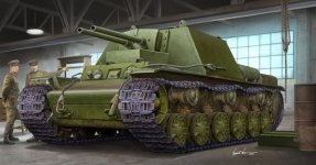 Trumpeter 09504 Soviet KV-7 (Object 227) 1:35