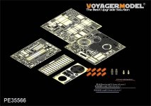 Voyager Model PE35566 Modern Italian C1 Ariete MBT with Uparmored (For TRUMPETER 00394) 1/35