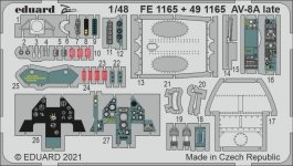 Eduard 491165 AV-8A late KINETIC 1/48