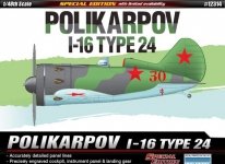 Academy 12314 Polikarpov I-16 type 24 1/48