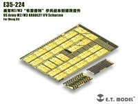 E.T. Model E35-224 US Army M2/M3 BRADLEY IFV Schurzen (For Meng Kit) (1:35)