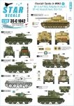 Star Decals 35-C1042 Finnish Tanks in WW2 # 6 1/35