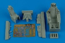 Aires 4411 F-16A MLU Falcon cockpit set 1/48 Hasegawa