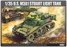 Academy 13269 U.S.M3A1 STUART LIGHT TANK 1/35
