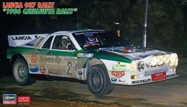 Hasegawa 20566 Lancia 037 Rallye 1986 Catalunya Rally 1/24