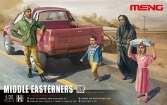 Meng Model HS-001 Middle Easterners (4 figures) 1/35