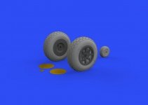 Eduard 632143 P-40N wheels 1/32