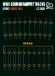 T-Model A72003D WWII German Railway Tracks - DOUBLE PACK 1/72