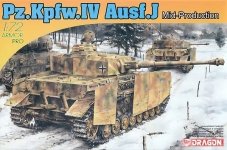 Dragon 7498 Pz.Kpfw. IV Ausf. J Mid Production 1/72