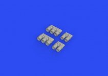 Eduard 648683 F6F exhaust stacks EDUARD 1/48