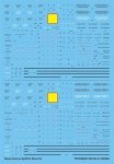 Techmod 32059 Spitfire Stencils (1:32)