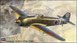 Hasegawa JT38 KAWASAKI Ki-100-I OTSU (TONY) 1/48