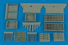 Aires 4467 P-47 Thunderbolt gun bay 1/48 Tamiya