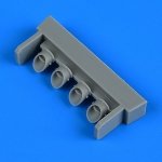 Quickboost QB48927 P-38F/G Lightning exhaust Tamiya 1/48