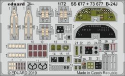 Eduard SS677 B-24J HASEGAWA 1/72