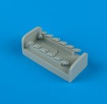 Quickboost QB48085 Bf 109E exhaust Tamiya  1/48