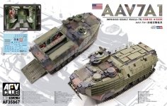 AFV Club 35S67 Amphibious Assault Vehicle 7A1 RAM /RS W/EAAK 1/35