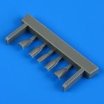 Quickboost QB48984 Harrier GR.1/GR.3/AV-8A air scoops Kinetic  1/48