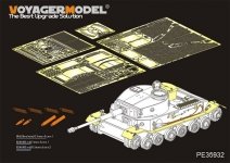 Voyager Model PE35932 WWII German Panzerkampfwagen VI (P) For AMUSING 35A023 1/35