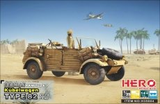 Hero Hobby H35004 German PKW Typ k1 Kubelwagen Type 82 Africa corps (1:35)